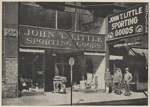 John deals sporting goods